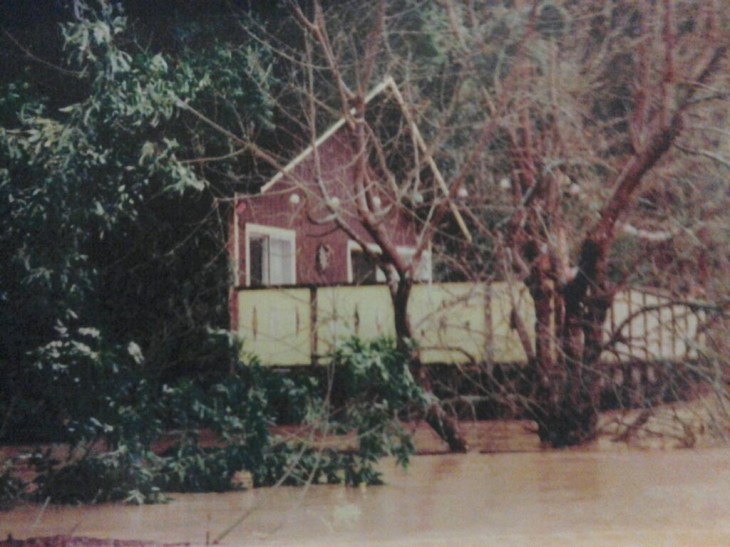 river cabin